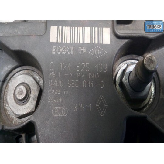 ALTERNATOR RENAULT Kangoo 2008>2013 used