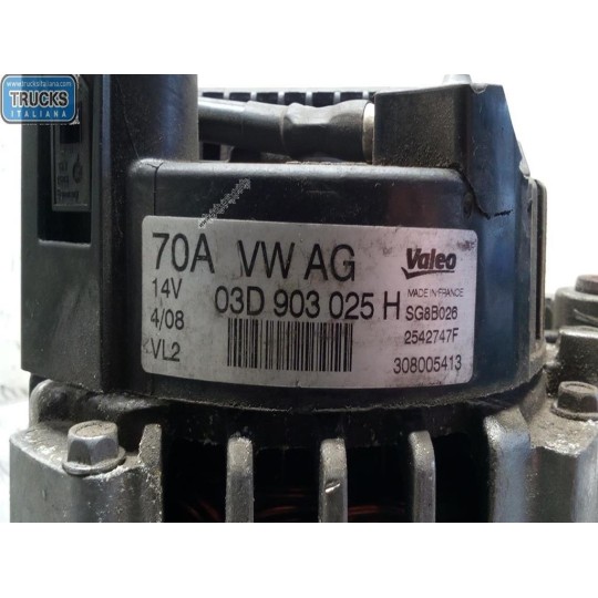 ALTERNATOR SKODA Fabia 2007>2014 (5J) used