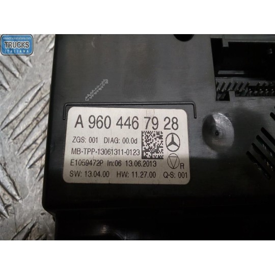 AC CONTROL UNIT MERCEDES-BENZ truck Actros euro 6 2014> used